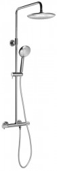 SAPHO - SOLARIS sprchový stĺp s termostatickou batériou, chróm (WD139)