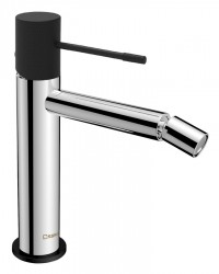 SAPHO - SOLARIS stojanková bidetová batéria, chróm/čierna mat (WD003CB)