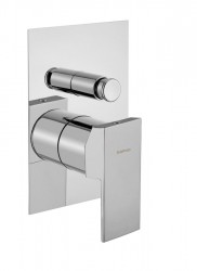 SAPHO - SPECTRE podomietková sprchová batéria, 2 výstupy, chróm (1102-42C)