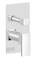 SAPHO - SPECTRE podomietková sprchová batéria, 3 výstupy, chróm (1102-87)