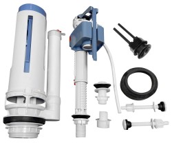 SAPHO - Splachovací mechanizmus s DUAL tlačidlom 49, spodné napúšťanie 1/2