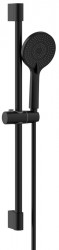 SAPHO - Sprchová súprava, posuvný držiak 700, čierny mat (SC715B)