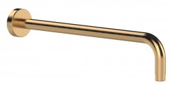 SAPHO - Sprchové ramienko guľaté, 400, zlato mat (BR519D)