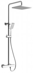SAPHO - Sprchový stĺp s termostatickou batériou, chróm (KJ139)