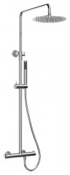 SAPHO - Sprchový stĺp s termostatickou batériou, chróm (KU139)