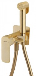 SAPHO - SPY podomietková batéria s bidetovou spŕškou, zlato mat (PY13/19)