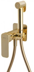 SAPHO - SPY podomietková batéria s bidetovou spŕškou, zlato (PY13/17)