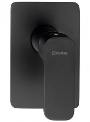 SAPHO - SPY podomietková sprchová batéria, 1 výstup, čierna mat (PY41/15)