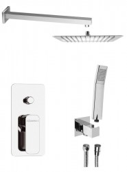 SAPHO - SPY podomietková sprchová súprava s pákovou batériou, 2 výstupy, chróm (PY42-01)