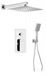 SAPHO - SPY podomietková sprchová súprava s pákovou batériou, 2 výstupy, chróm (PY42-03)