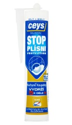 SAPHO - STOP PLÍSNI, sanitární silikon, 280ml, bílá (42505540)