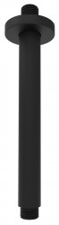 SAPHO - Stropní sprchové ramienko, guľaté, 200, čierna mat (1205-05B)