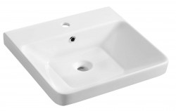 SAPHO - THALIE 50 keramické umývadlo nábytkové 50x46cm, biela (TH11050)