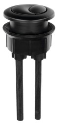 SAPHO - Tlačidlo DUAL 49, čierna mat (NDPC1012RB-2)