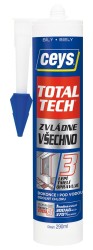SAPHO - TOTAL TECH EXPRESS, lepidlo a tmel, 290ml, bílá (42507216)