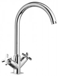 SAPHO - TRAX stojánkova drezová batéria, chróm (619)