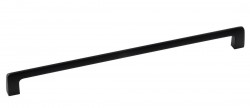 SAPHO - Úchytka na nábytok, rozteč 320mm, matná čierna (S320B)