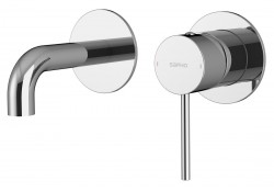 SAPHO - ULTRAMIX 2-prvková podomietková umývadlová batéria, hubica 10cm, chróm (UT110)