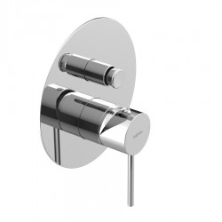 SAPHO - ULTRAMIX podomietková sprchová batéria, 2 výstup, chróm (UT042)