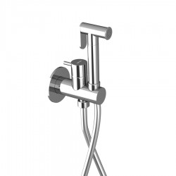 SAPHO - ULTRAMIX podomítková bidetová baterie se Stop sprškou, kulatá, chrom (UT013)