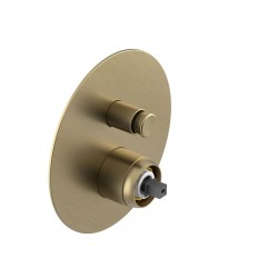 SAPHO - ULTRAMIX telo podomietkovej sprchovej batérie, 2 výstupy, zlato mat (UT042G-1)