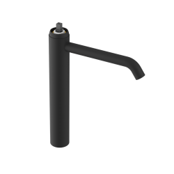 SAPHO - ULTRAMIX telo vysokej stojankovej umývadlovej batérie, predĺžená hubica, čierná mat (UT007B-1)