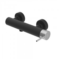 SAPHO - ULTRASAN nástenná sprchová batéria, čierná mat/chróm (UT011VBC)