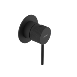 SAPHO - ULTRASAN podomietková sprchová batéria, 1 výstup, čierná mat (UT041VB)