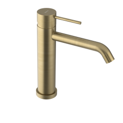 SAPHO - ULTRASAN stojanková umývadlová batéria, zlato mat (UT004VG)