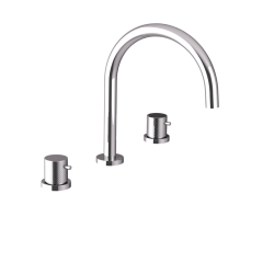 SAPHO - ULTRASAN  trojprvková umývadlová batéria, chróm (UT017V)