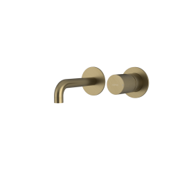 SAPHO - ULTRATAP 2-prvková podomietková umývadlová batéria, hubica 15cm, zlato mat (UT118TG)