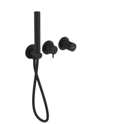 SAPHO - ULTRATAP podom. sprch./vaňová batéria, ručná sprcha, 2 výstupy, čierná mat (UT045TB)