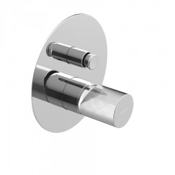 SAPHO - ULTRATAP podomietková sprchová batéria, 2 výstup, chróm (UT042T)