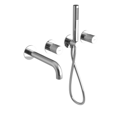 SAPHO - ULTRATAP podomietková vaňová batéria kompletná, chróm (UT093T)