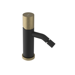 SAPHO - ULTRATAP stojánkova bidetová batéria, čierná mat/zlato mat (UT003TBG)