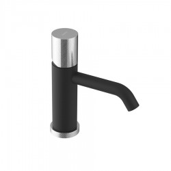 SAPHO - ULTRATAP stojanková umývadlová batéria, čierna matná/chróm (UT002TBC)
