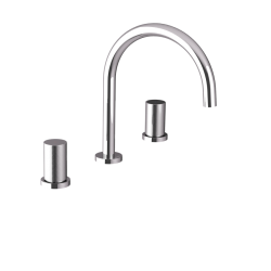 SAPHO - ULTRATAP  trojprvková umývadlová batéria, chróm (UT017T)