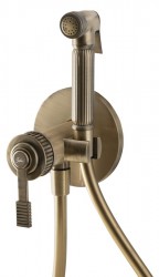 SAPHO - VERSI podomietková bidetova batéria s Stop spŕškou, bronz (RV013/18)