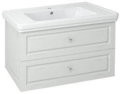SAPHO - VIOLETA umývadlová skrinka 83x52x46cm, biela matná (VI090-3131)