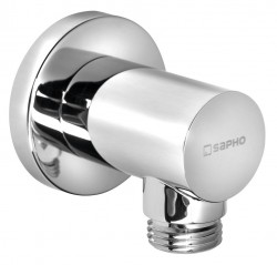 SAPHO - Vývod sprchy, guľatý, chróm (1205-01)