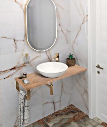 SAPHO - WOODY doska 1300x28x360, masív prírodný dub (WD136-70)