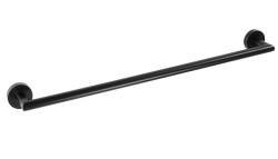SAPHO - X-ROUND BLACK držák ručníků 450, černá mat (XR402B)