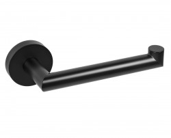 SAPHO - X-ROUND BLACK držiak toaletného papiera, čierna mat (XR703B)