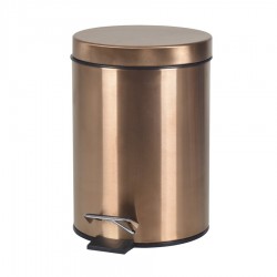 SAPHO - X-ROUND COPPER odpadkový kôš 3l, meď mat (XJ011PG)