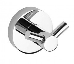 SAPHO - X-ROUND E dvojháčik, chróm (XR202)