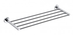 SAPHO - X-ROUND E polička na uteráky 600, chróm (XR412)