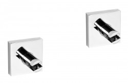 SAPHO - X-SQUARE držiak sklenené police 8, chrom (XQ009)