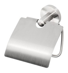 SAPHO - X-STEEL držiak toaletného papiera s krytom, nerez mat (XS701)