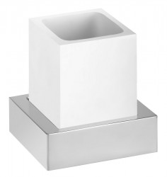 SAPHO - X-STEEL pohár na postavenie, biela mat (XS105W)