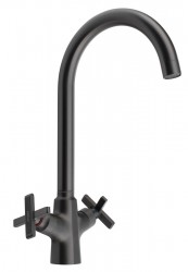 SAPHO - XELLA stojánkova drezová batéria, gun metal (XE603GM)